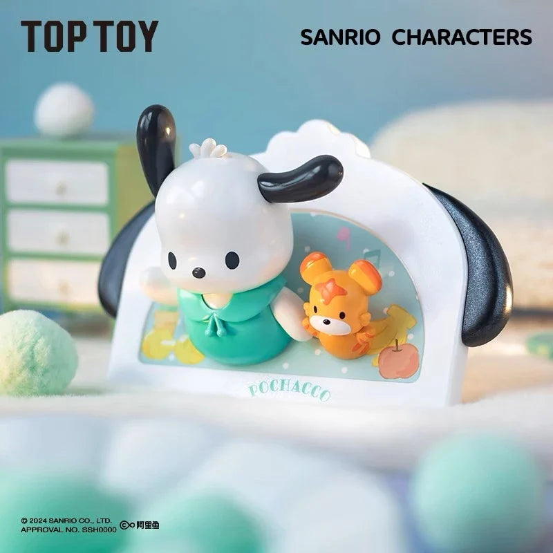 TOPTOY x Sanrio Characters MY HOME Series Figures Toy ของเล่นฟิกเกอร์ ของขวัญวันเกิด สําหรับเด็ก