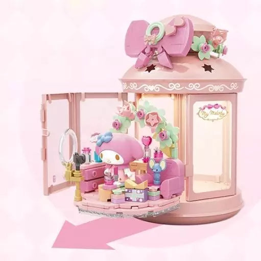 TOPTOY x Sanrio Charaters Wonder Lamp Series Building Blocks - Melody's Live Streaming Room ตัวต่อ