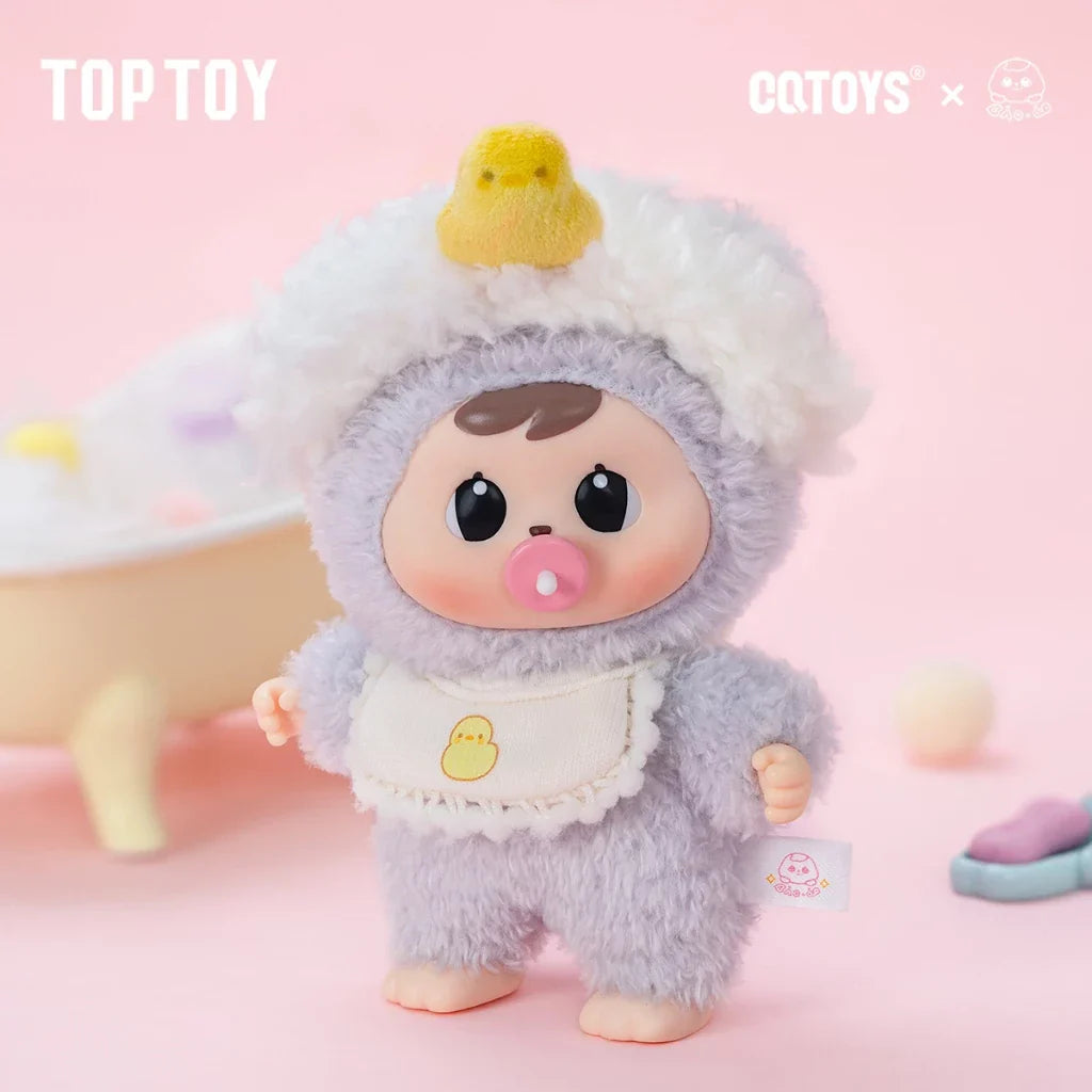 TOPTOY + CQTOYS x “Bao-ao,Goodnight” Baby Series Plush Blind Box ของเล่นฟิกเกอร์ ของขวัญวันเกิด