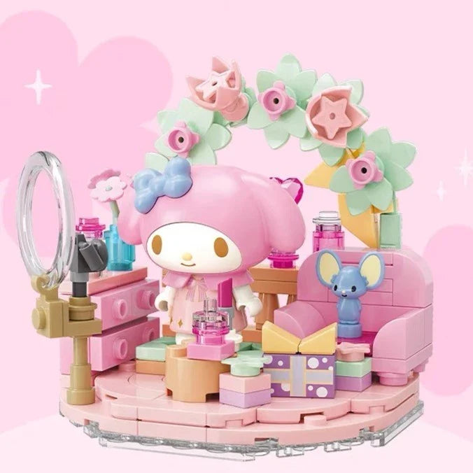 TOPTOY x Sanrio Charaters Wonder Lamp Series Building Blocks - Melody's Live Streaming Room ตัวต่อ