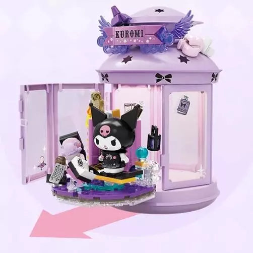 TOPTOY x Sanrio Charaters Wonder Lamp Series Building Blocks - Kuromi's Library āļāļĨāđāļāļāļāļąāļ§āļāđāļ āļāļāļāđāļĨāđāļ
