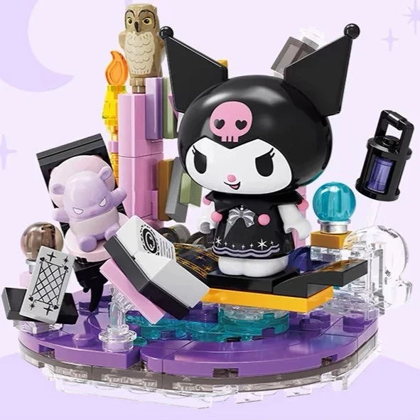 TOPTOY x Sanrio Charaters Wonder Lamp Series Building Blocks - Kuromi's Library āļāļĨāđāļāļāļāļąāļ§āļāđāļ āļāļāļāđāļĨāđāļ