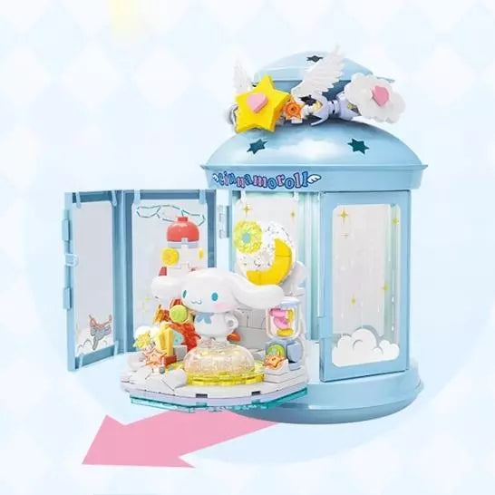 TOPTOY x Sanrio Charaters Wonder Lamp Series Building Blocks -Cinnamoroll's Snack Planet บล็อกตัวต่อ