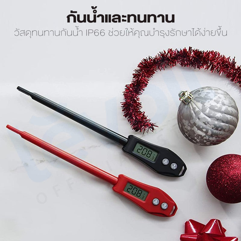 Etekcity EMT-100 Food Thermometer เครื่องวัดอุณหภูมิอาหาร ที่วัดอุณหภูมิ อาหาร จอแสดงผล LCD เตาปิ้งย่าง