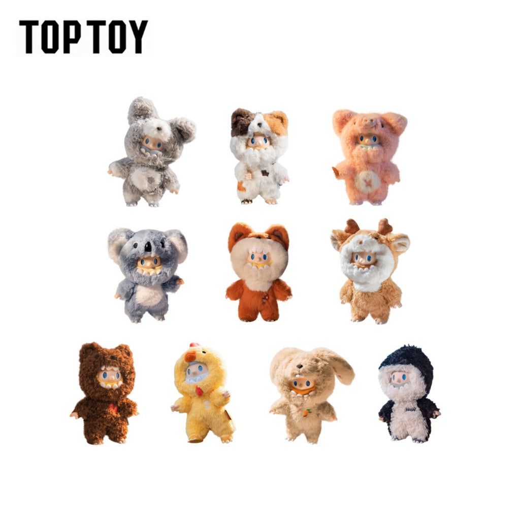 [9 Blind Boxes] TOPTOY x FARMER BOB ANI-MONSTER SERIES Vinyl Plush Blind Box ของเล่นฟิกเกอร์ ของขวัญ