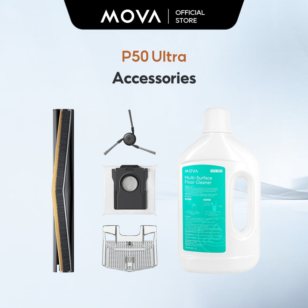 MOVA P50Ultra Accessories อุปกรณ์เสริมหุ่นยนต์ดูดฝุ่นและล้างพื้น