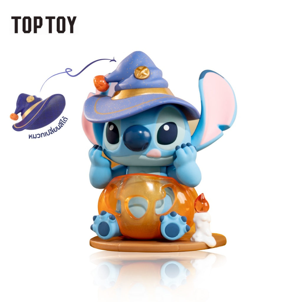 [6 Blind Boxes] TOPTOY x Disney Stitch's Weird Diary Series Figures Blind Box ของเล่นฟิกเกอร์ ของขวัญ