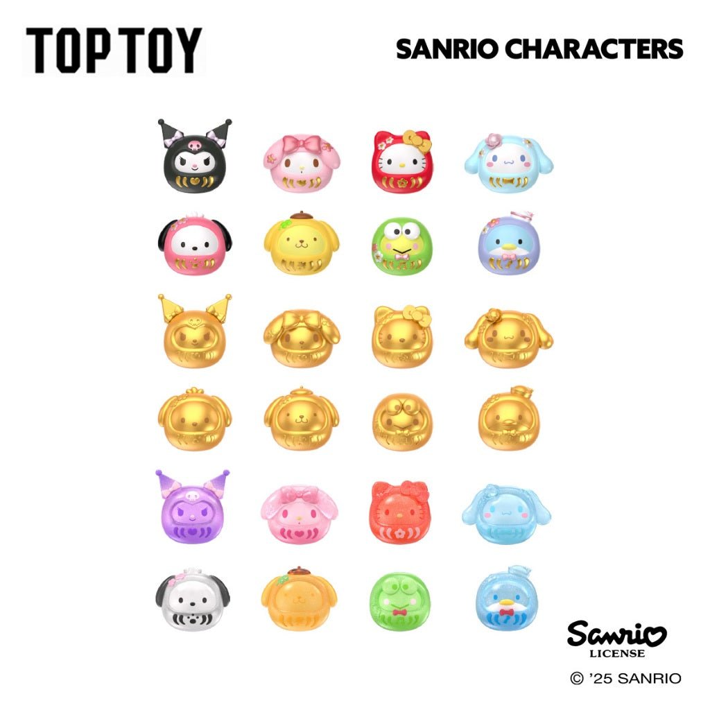 [Gift] TOPTOY x Sanrio Characters MINI Dharma Series Figures Toy ของเล่น ของขวัญ