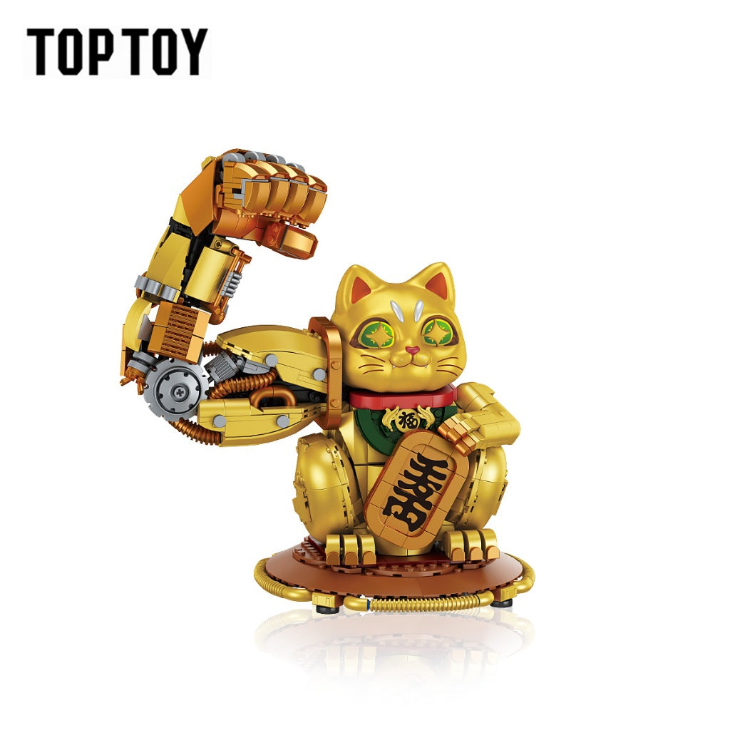 TOPTOY x Great Power Fortune Cat-Power Fortune Building Blocks บล็อกตัวต่อ ของเล่น ของขวัญ