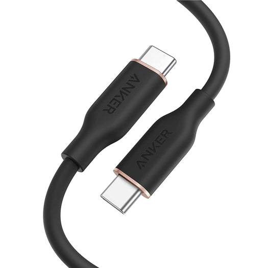[สำหรับ iPhone16]Anker 643 C to C Cable 100W วัสดุเป็นมิตรต่อผิว PowerLine III Flow สายชาร์จเร็ว 5A ชาร์จเร็ว Tablet S24