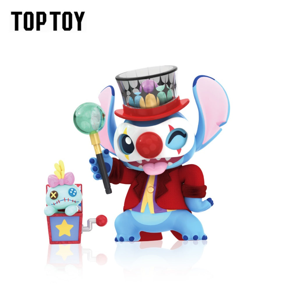 [6 Blind Boxes] TOPTOY x Disney Stitchs Wacky Diary 2.0/1.0 Figures Blind Box ของเล่นฟิกเกอร์ ของขวัญวันเกิด