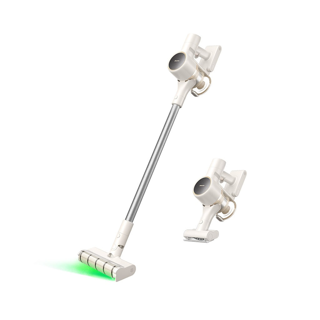 Dreame V10S Cordless Stick Vacuum เครื่องดูดฝุ่นไร้สาย เทคโนโลยีจับฝุ่นด้วยแสงสีเขียว พลังดูดสูง 20,000Pa
