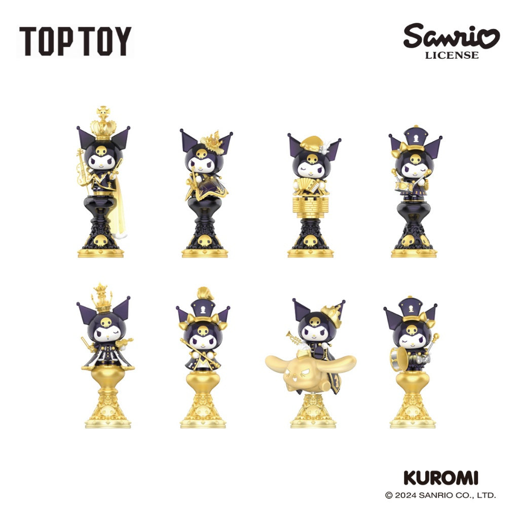 TOPTOY x  KUROMl Chess Series Figures Blind Box Toy ของเล่นฟิกเกอร์ ของขวัญวันเกิด สําหรับเด็ก