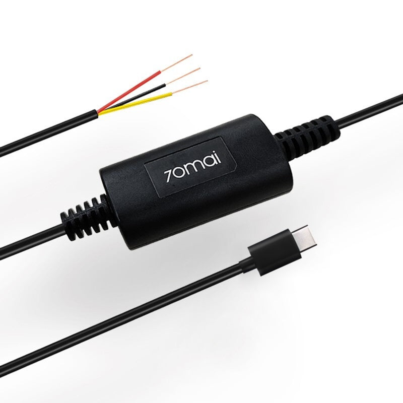 [use A500S/A200/M310/A810/M500/A810] 70mai Parking Surveillance Cable UP03 บันทึก 24 ชั่วโมง