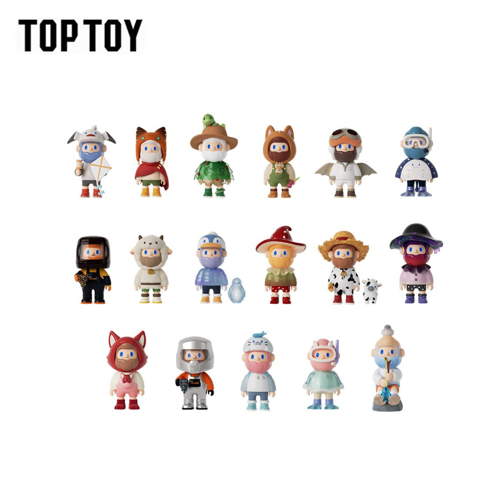 [12 Blind Boxes] TOPTOY x IDN FARMER BOBs Adventures 15+ Blind Box ของเล่นฟิกเกอร์ ของขวัญวันเกิด