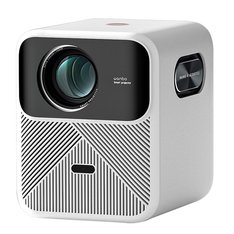 Wanbo Mozart 1 Projector 900 ANSI โปรเจคเตอร์  พกพา  โฟกัสอัตโนมัติ หลีกเลี่ยงสิ่งกีดขวางอัจฉริยะ