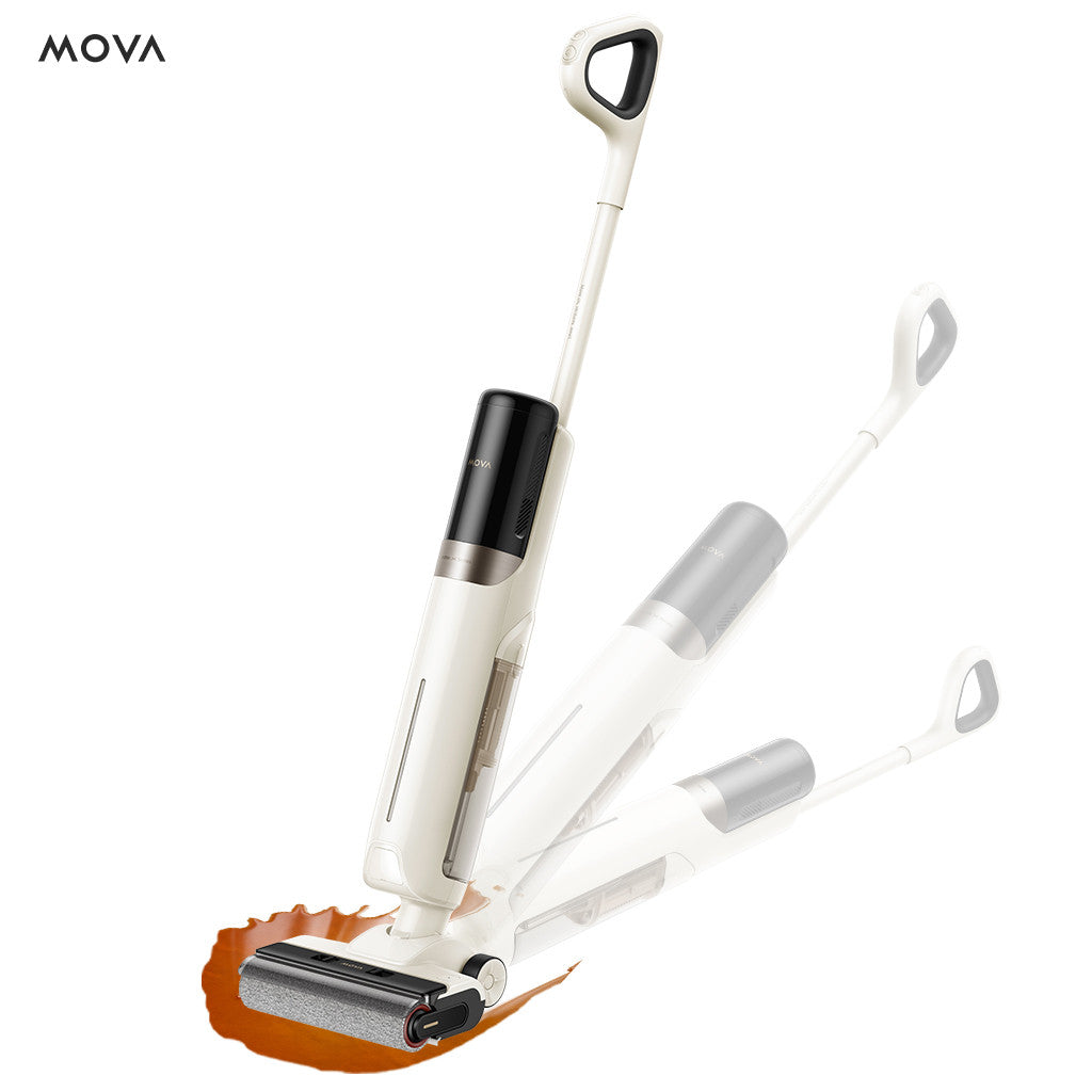 MOVA K30 Wet and Dry Vacuum เครื่องดูดฝุ่นถูพื้น ราบพื้นได้ 180° เป่าแห้งด้วยลมร้อน 60°C