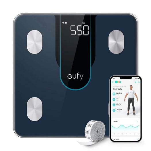 Anker Eufy Smart Scale P2 เครื่องชั่งน้ำหนัก วัดค่าสุขภาพ 15 รายการ ฟังก์ชั่นโมเดล 3D ซิงค์ข้อมูล App T9148