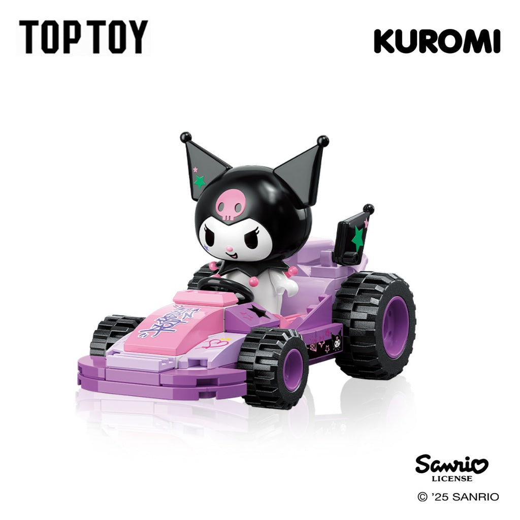 TOP TOY-IP Cooperation-Surprising Car Team Series Building Blocks Blind Box ของเล่น บล็อกตัวต่อ