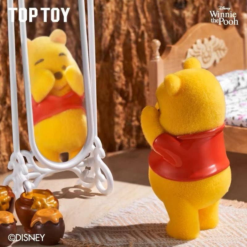 TOPTOY x Disney Winnie the Pooh Happy Everyday Series Figures Blind Box ของเล่น ของขวัญ สําหรับเด็ก