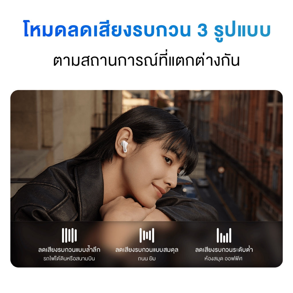 Xiaomi Redmi Buds 5 Wireless Bluetooth Earphone หูฟังบลูทูธไร้สาย การใช้งานได้นาน 28 ชม