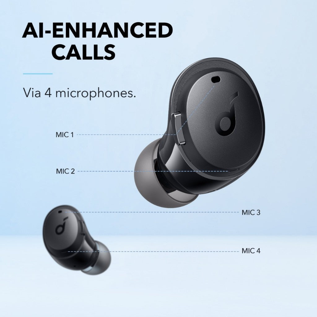 Soundcore Life Dot 3i หูฟังบลูทูธไร้สาย ลดเสียงรบกวน headphone bluetooth หูฟังบลูทูธไร้สาย หูฟังตัดเสียงรบกวน A3982