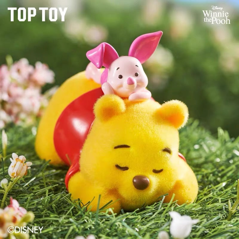TOPTOY x Disney Winnie the Pooh Happy Everyday Series Figures Blind Box ของเล่น ของขวัญ สําหรับเด็ก