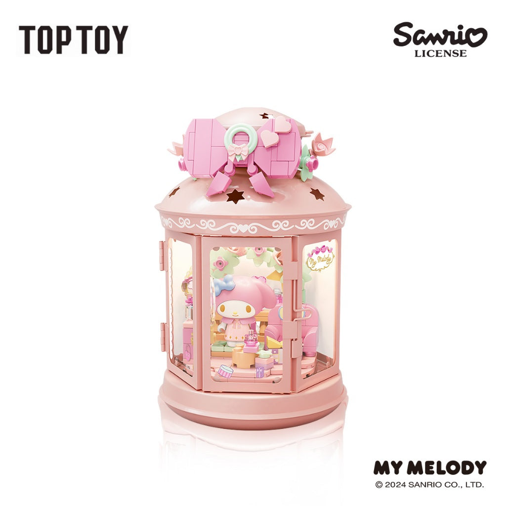 TOPTOY x Sanrio Charaters Wonder Lamp Series Building Blocks ของเล่นบล็อกและตัวต่อ ของเล่น