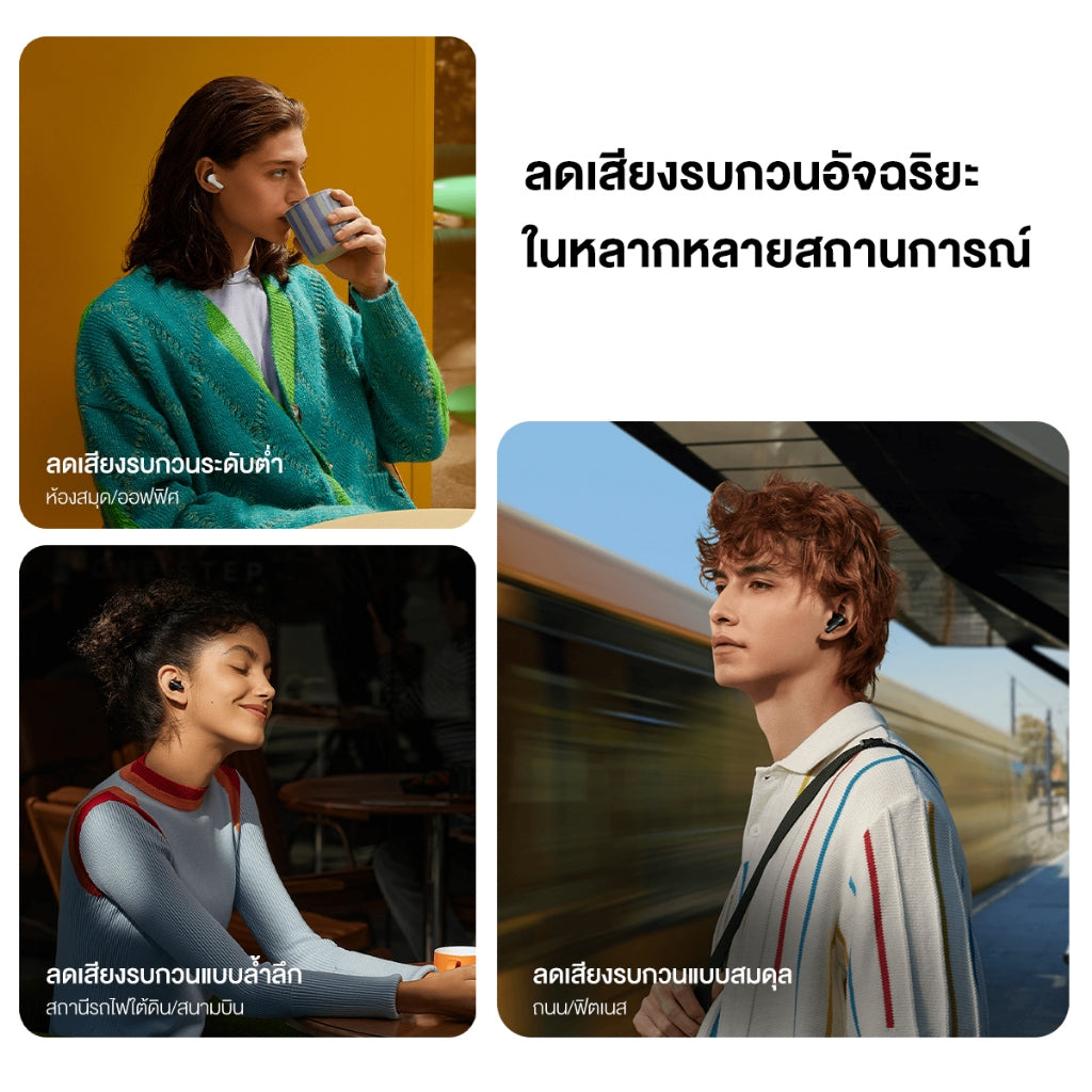Xiaomi Redmi Buds 5 Pro Wireless Bluetooth Earphone หูฟังบลูทูธไร้สาย การใช้งานได้นาน 28 ชม