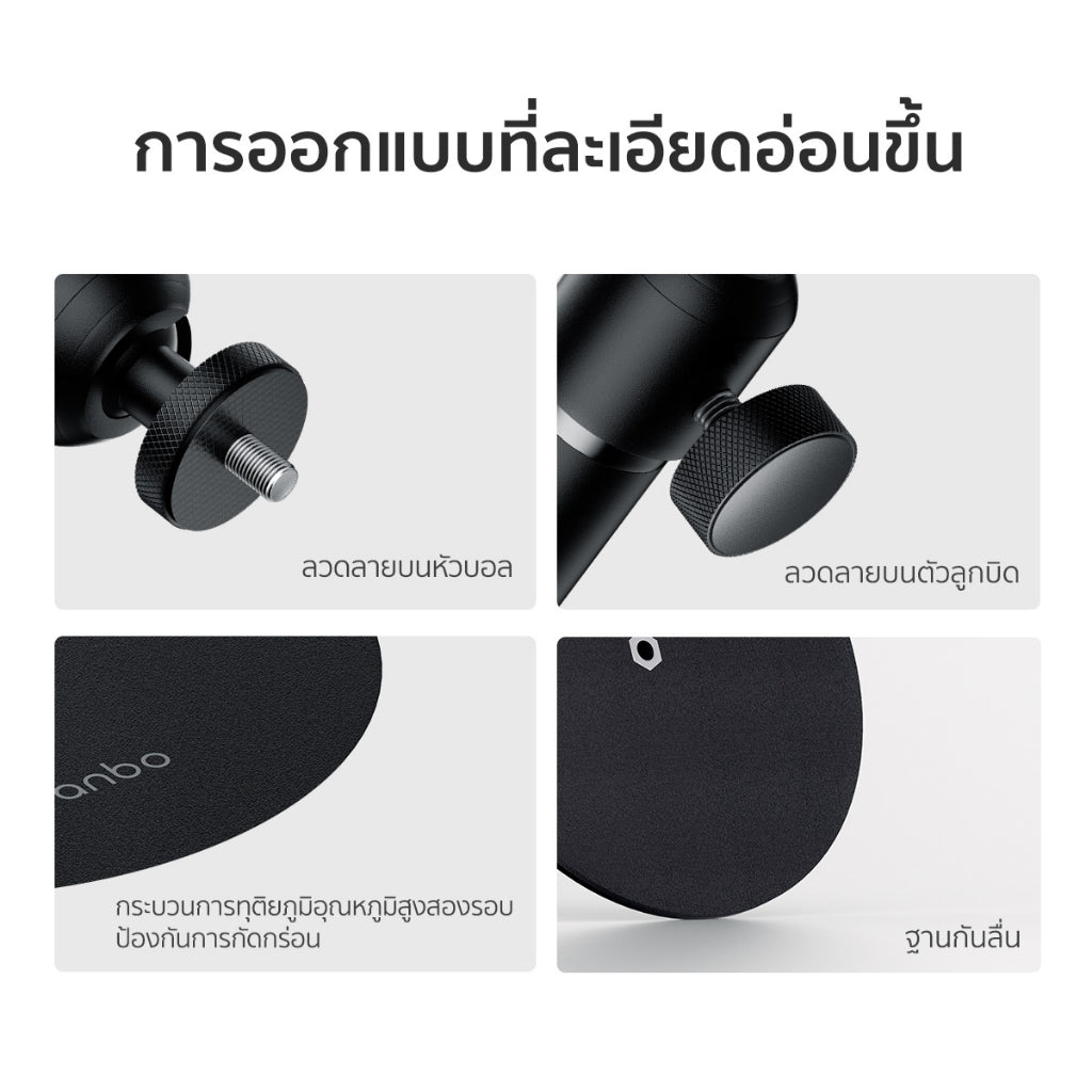 Wanbo Projector Desk Bracket ขาตั้งโปรเจคเตอร์ ขาตั้งสำหรับโปรเจคเตอร์แบบพกพา ด้วยความเสถียร 360°
