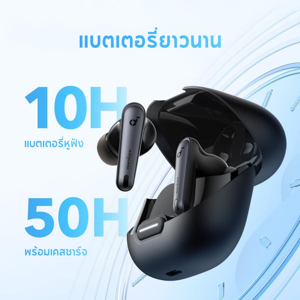 Soundcore by Anker Liberty 4 NC หูฟังบลูทูธไร้สาย 5.3 ลดเสียงรบกวนAll-New True-Wireless Earbuds Reduce Noise 98.5% A3947