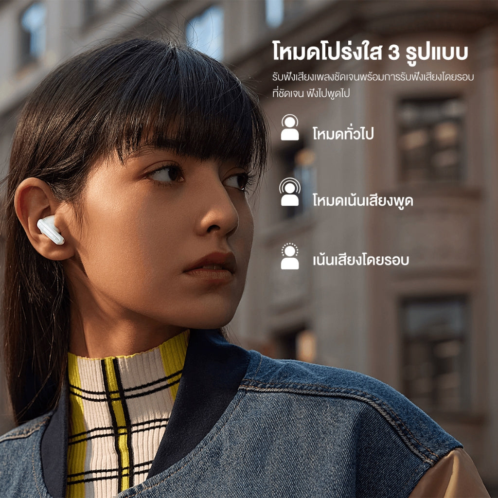 Xiaomi Redmi Buds 5 Pro Wireless Bluetooth Earphone หูฟังบลูทูธไร้สาย การใช้งานได้นาน 28 ชม