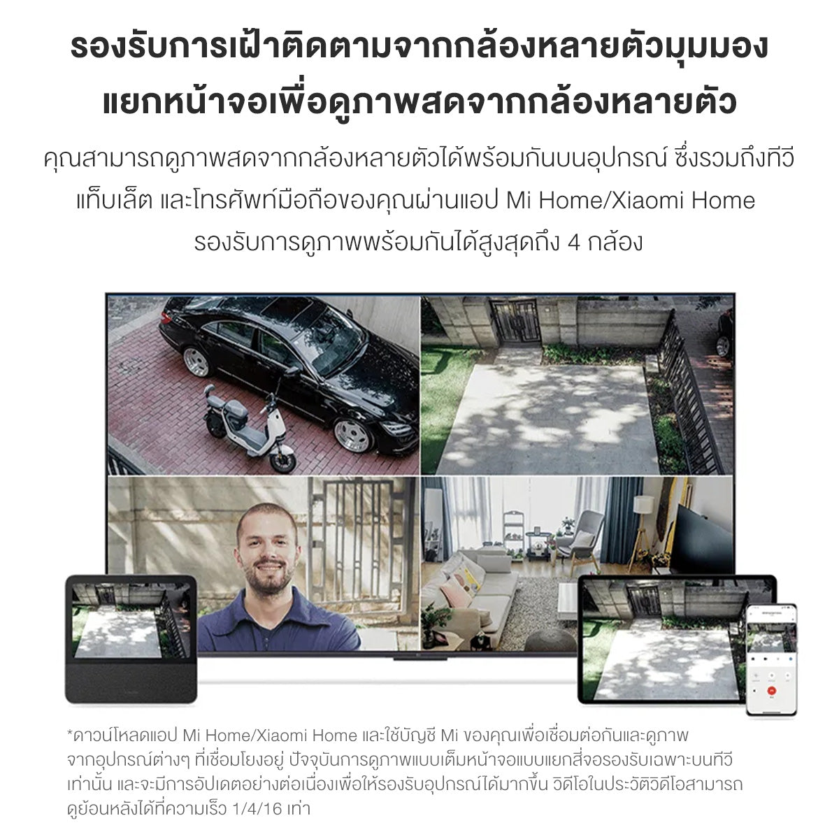 [HOT] Xiaomi Outdoor Camera AW300/AW200/CW300 กล้องวงจรปิด กันน้ำกันฝุ่น ภาพสีเต็มในกลางคืน เชื่อมต่ออินเทอร์เน็ตไร้สาย