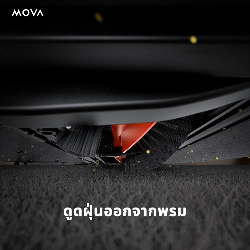 MOVA E10 Robot Vacuum Mop หุ่นยนต์ดูดฝุ่นและล้างพื้น ดูดแรง 4500Pa ควบคุมอัตโนมัติผ่านแอป โหมดคู่