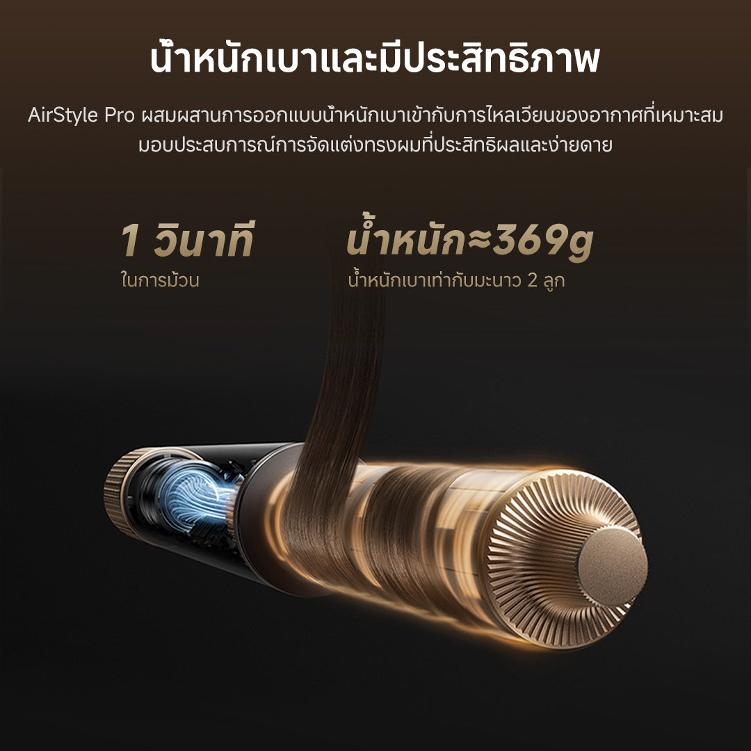 Dreame AirStyle Pro 7-in-1 Hair Drying & Styling System เครื่องจัดแต่งทรงผม เป่าผม ม้วนผมอัตโนมัติ ลอนเรียบ