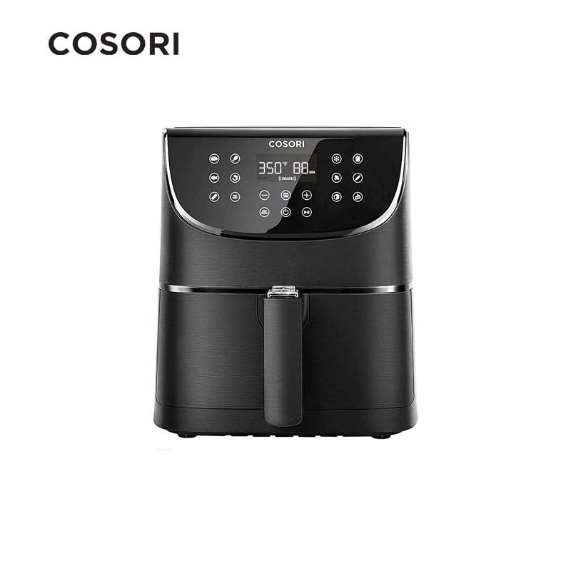 Levoit Cosori CP158 Air Fryer 5.5L กันรอยนิ้วมือ หม้อทอดไร้น้ำมัน หม้อทอด ไฟฟ้า หม้อทอดไร้น้ำมันความจุมาก กำลังไฟ 1700W อาหารไม่ติดหม้อ APP ให้การทำสูตร