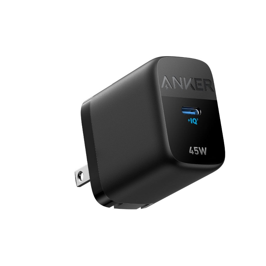 Anker 313 Charger 45W GaN 312 Charger (Ace2, 25W) สำหรับ Samsung Galaxy น้ำหนักเบา พกพาง่าย Fast Charger ขาปลั๊กพับเก็บ