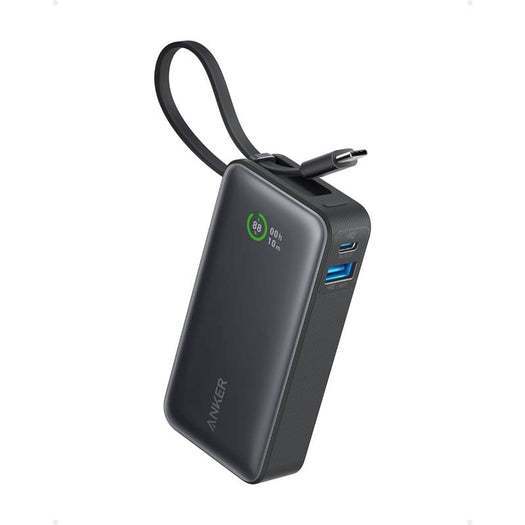 Anker Nano Power Bank 30W A1259 พาวเวอร์แบงค์ ชาร์จเร็ว สาย USB-C ในตัว 10000mAh รองรับชาร์จเร็ว iPhone 15 / Samsung