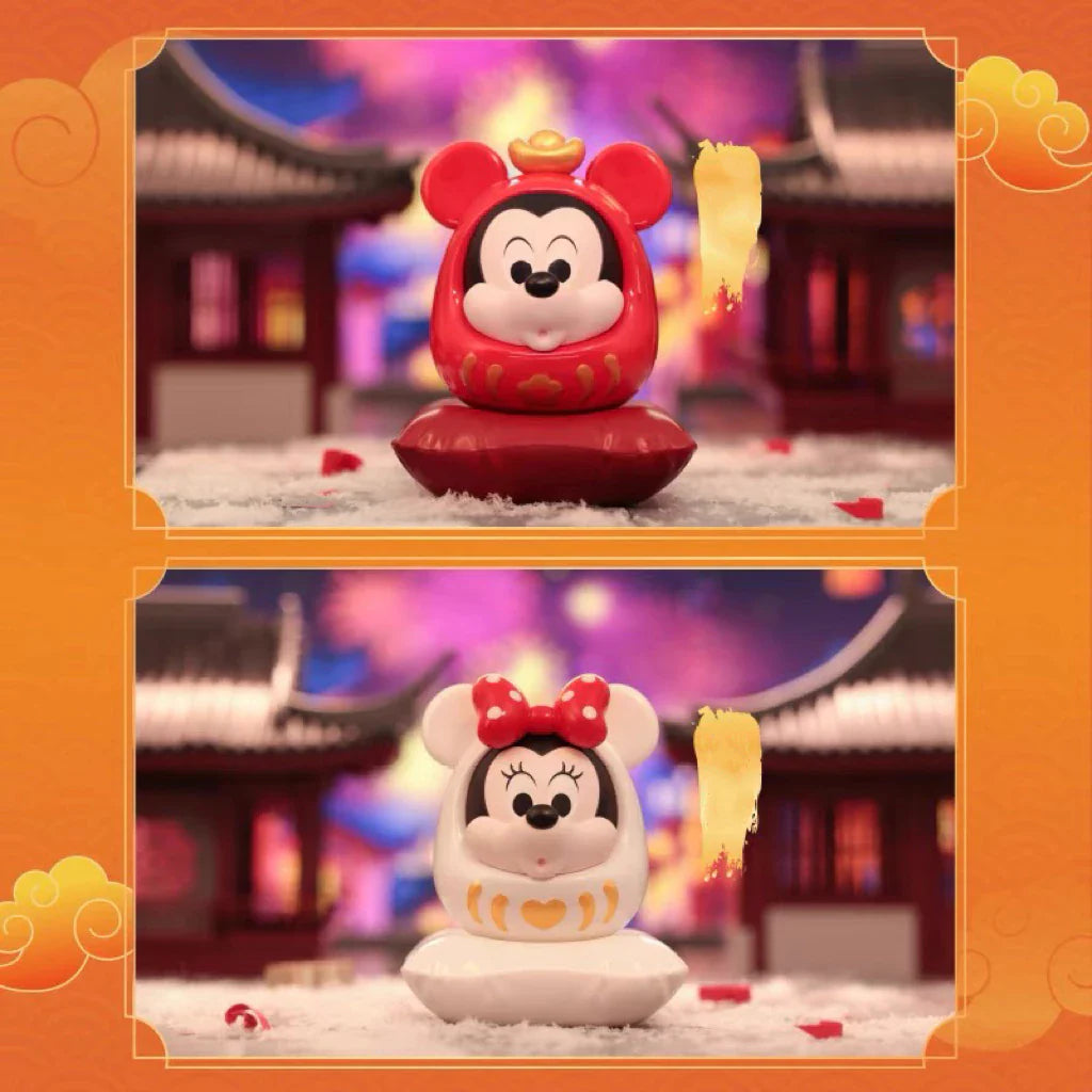 [6 Blind BOX] TOPTOY x Disney Mickey Mouse Family Dharma Series Toy ของเล่นฟิกเกอร์ ของขวัญวันเกิด