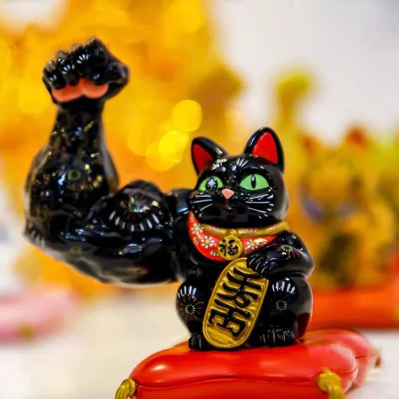 [6 Blind Boxes] TOPTOY x Great Power Fortune Cat Series Surprise Box Toy ของเล่นฟิกเกอร์