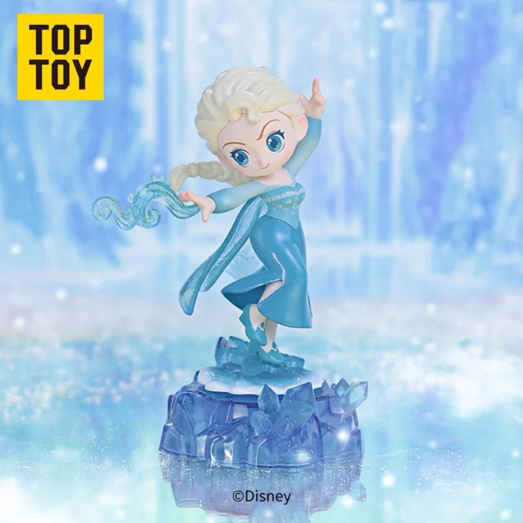 [6 Blind Box] TOPTOY x Disney's Frozen Magic Series Toy ของเล่นฟิกเกอร์ ของขวัญวันเกิด สําหรับเด็ก
