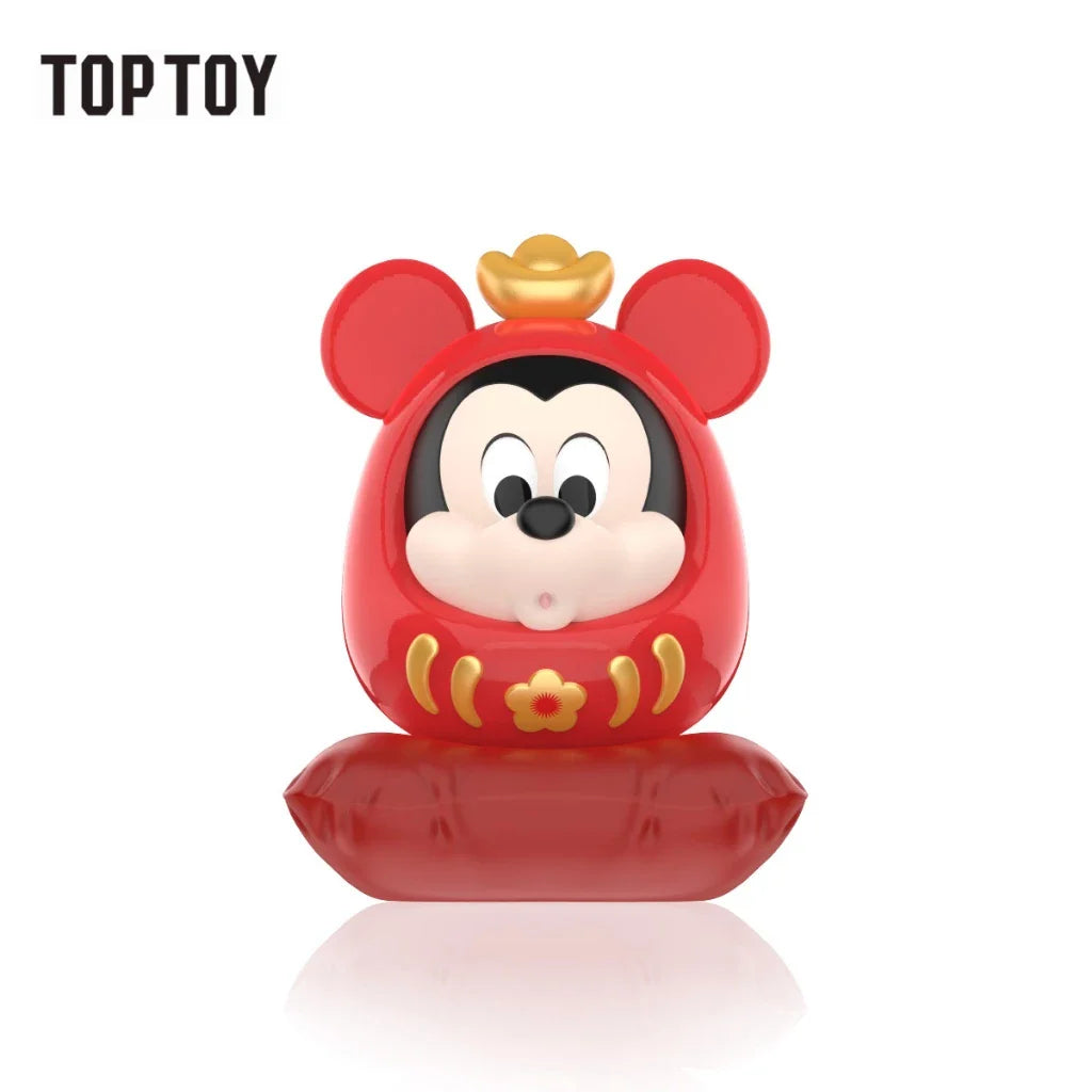 TOPTOY x Disney Mickey Mouse Family Dharma Series Toy ของเล่นฟิกเกอร์ ของขวัญวันเกิด สําหรับเด็ก