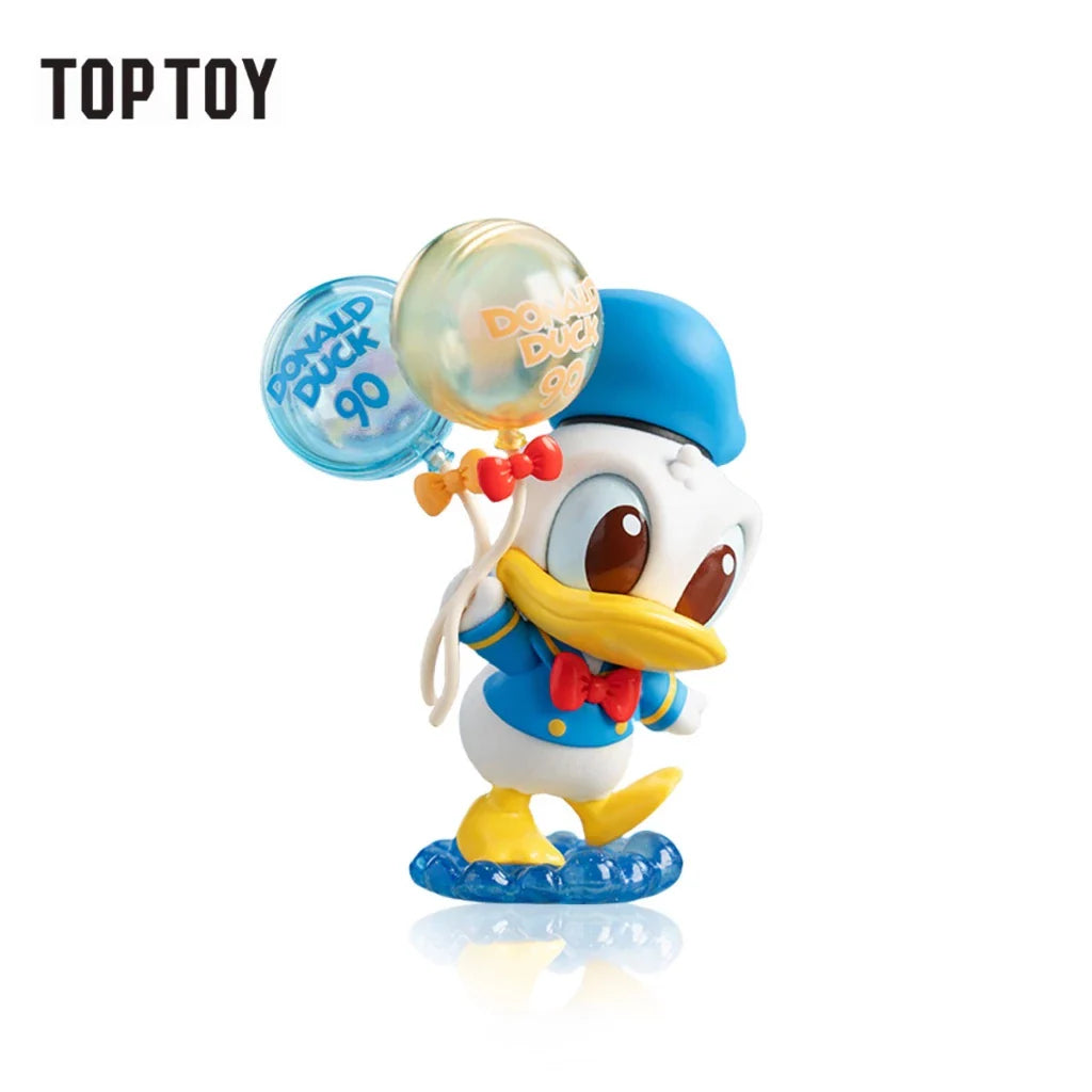 TOPTOY x  Disney Donald Duck 90th Anniversary Childhood Series Figurines ของเล่น ของขวัญ สําหรับเด็ก