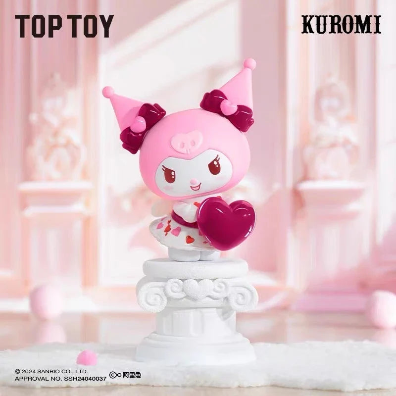 [6 Blind Boxes] TOPTOY x Sanrio Family Cupid's Love Series Figures Blind Box Toy ของเล่นฟิกเกอร์